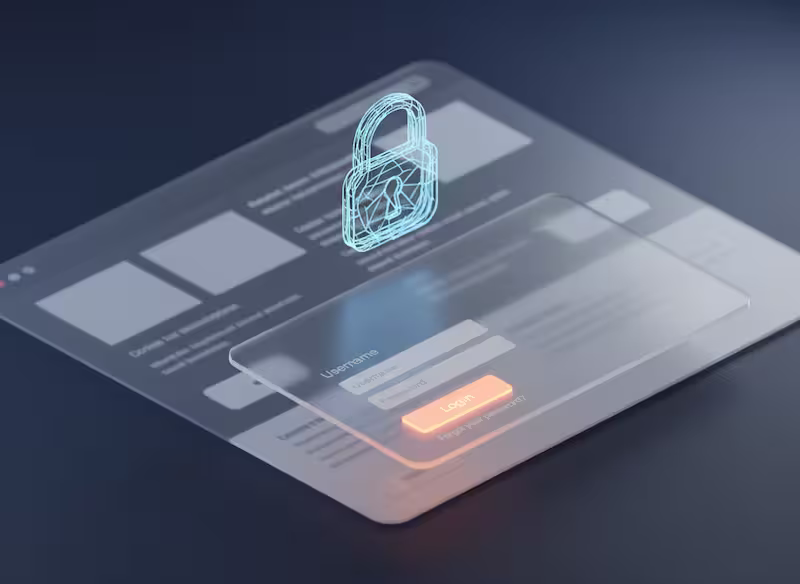 Una pantalla de sitio web donde una zona
está claramente resaltada mientras el resto está grisáceo y marcado con un icono de candado, ilustrando la accesibilidad
nativa
